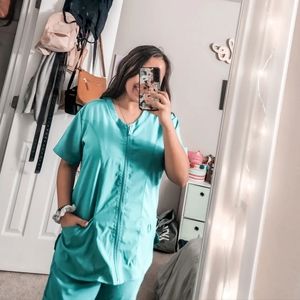 Teal Scrub Bottoms